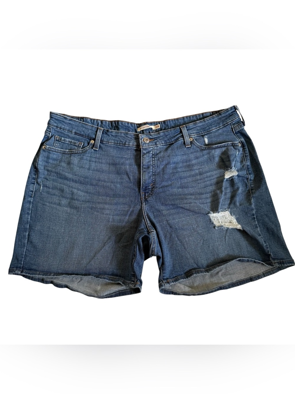 Levi’s Mid Length Denim Shorts Women’s Plus Size 22W